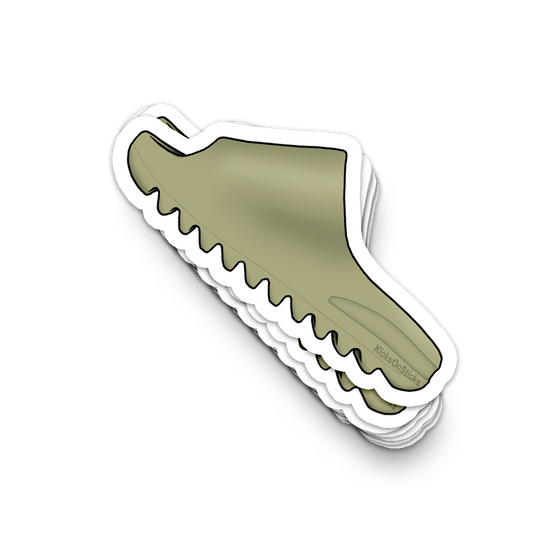 Yeezy Slide "Resin" Sneaker Sticker