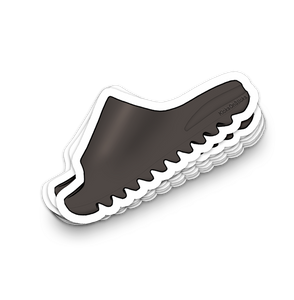 Yeezy Slide "Soot" Sneaker Sticker