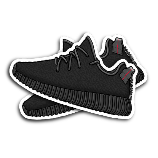Yeezy 350 "Pirate Black" Sneaker Sticker