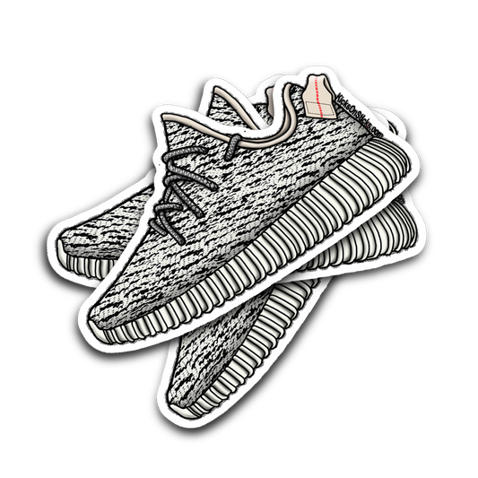 Yeezy 350 "Turtle Dove" Sneaker Sticker