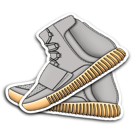 Yeezy 750 "Light Grey Glow" Sneaker Sticker