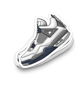 Jordan 4 "Navy White Cement" Sneaker Sticker