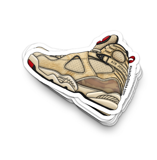 Jordan 8 "RUI" Sneaker Sticker