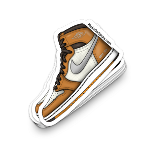 Jordan 1 "Goretex Curry" Sneaker Sticker
