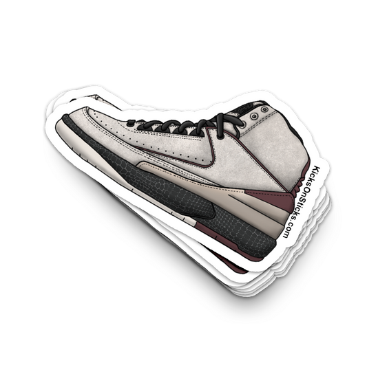 Jordan 2 "A Ma Maniere" Sneaker Sticker